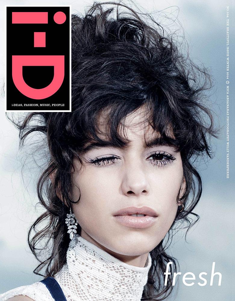 frontpageissue's tweet photo. .@i_D Magazine Winter 2014 edition featuring face of @Prada, Mica Arganaraz photographed by #WillyVanderperre. http://t.co/BHndiAXeDu