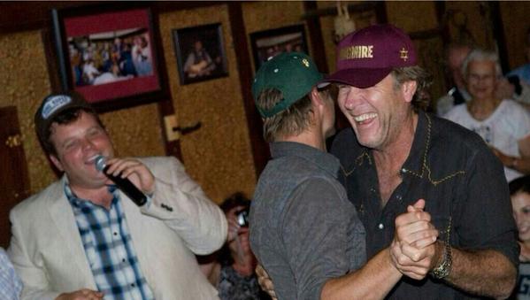 ABoneMartinez's tweet photo. LONGMIRE --
If only these boys could cheer up!!!
via Debbie Estes @lovemylongmire 
@LongmirePosse #LongmireOnNetflix http://t.co/qEre7K9JkC