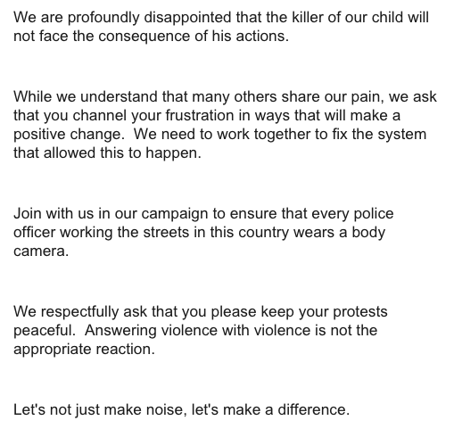 > Nov 24 - Michael Brown’s mother blasts grand jury decision: ‘They still don’t care’ - Photo posted in BX Daily Bugle - news and headlines | Sign in and leave a comment below!