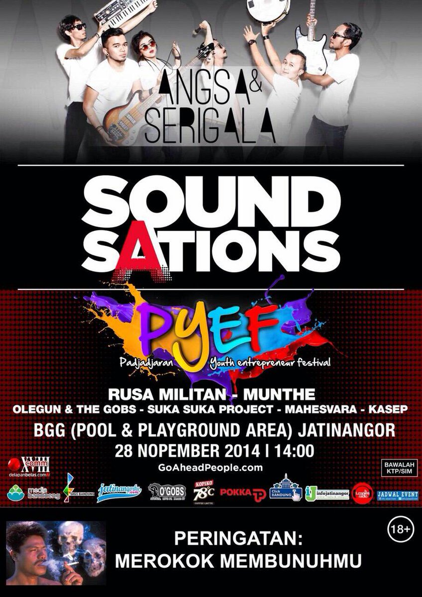 28 November 2014 kami tunggu jam 14.00 WIB di BGG (Pool &amp; Playground Area) Jatinangor