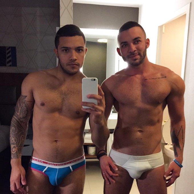Mario and Marco...25&21yo Latino couple available for booking together or separate! #gay #latino #porn