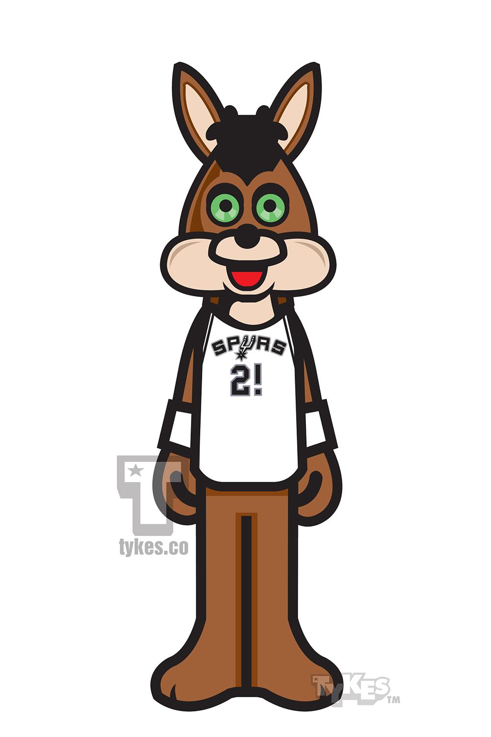 Download San Antonio Spurs Mascot Coyote Wallpaper