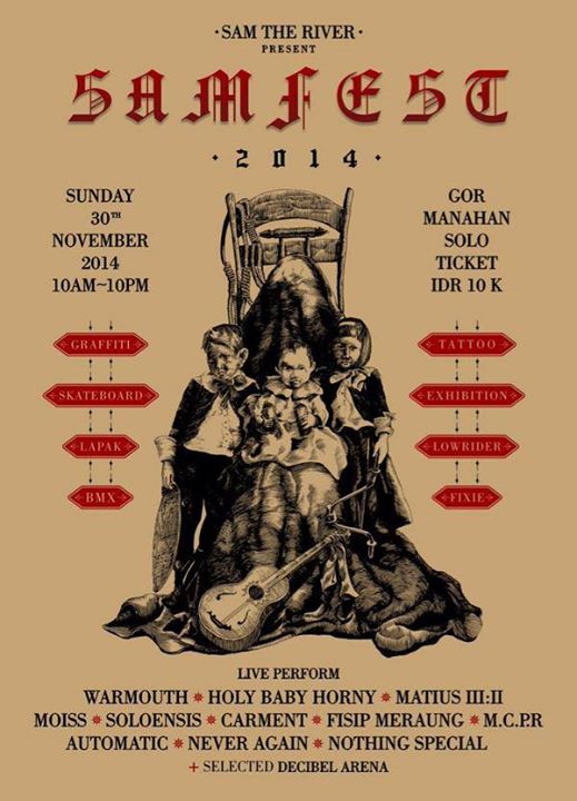 ada <a href="/NSpunk/">nothingspecialpunk</a> <a href="/AUTOMATIC_PUNK/">AUTOMATIC</a> <a href="/MCPR_official/">MCPR</a> <a href="/NeverAgain_HC/">NEVER AGAIN</a> dalam satu panggung...entah apa yg akan terjadi..