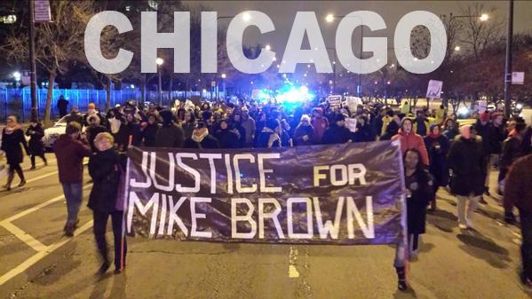 Cities around the nation react to #Ferguson