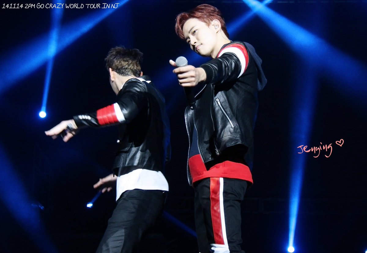 141114 2PM World Tour 'GO CRAZY!' in Newark #Junho #준호