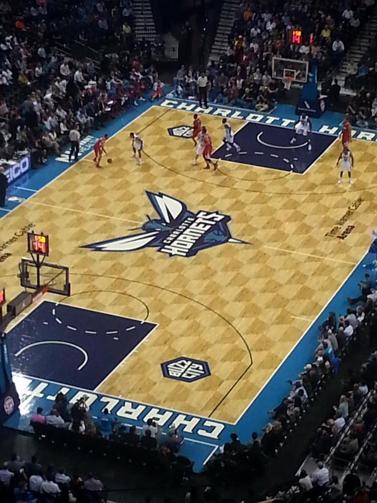 LittlePrice's tweet photo. My first Hornets game since the 90s glad to have the buzz back! @hornets http://t.co/dUI19Pjuc4