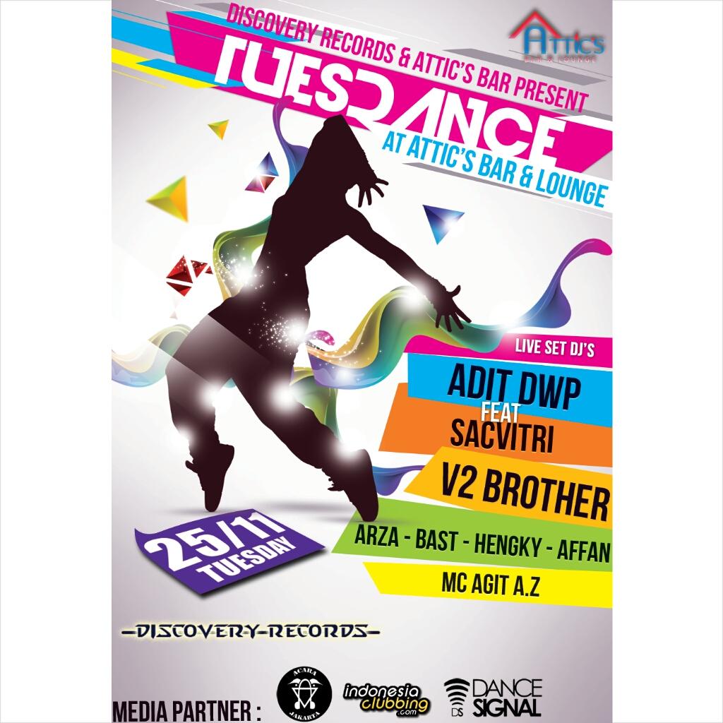 Tonight <a href="/Disc_records/">Discovery Records</a> will come back at Attic's Bar &amp; Lounge. More info/guestlist/reservation invite pin:7E7F2E9D