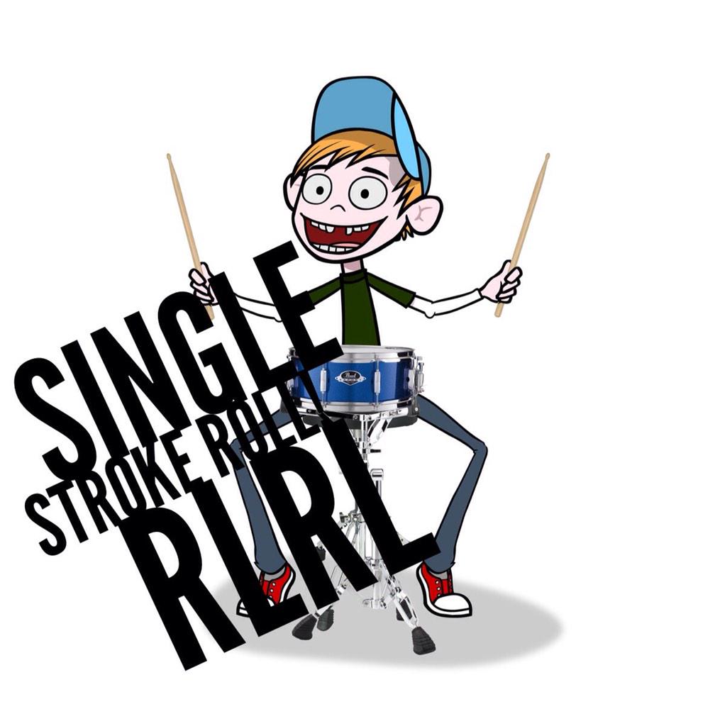 I've been going ham practicing the single stroke roll !