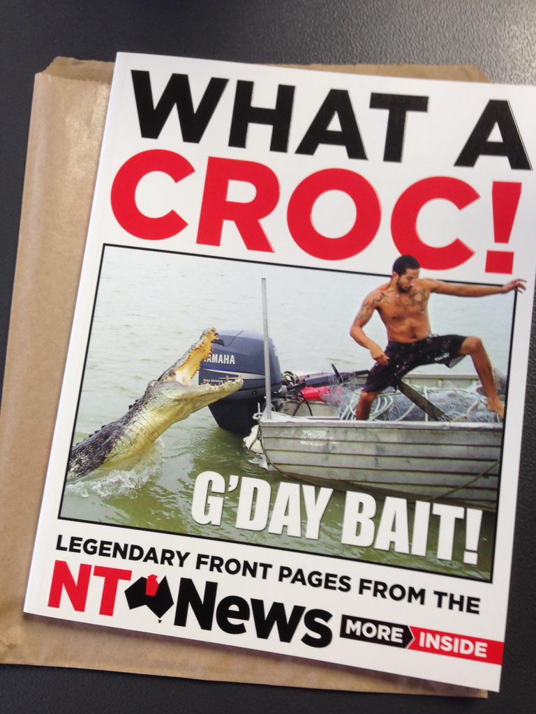 reluctanttwitta's tweet photo. First xmas present cab off the rank. Thx @TheNTNews even came with its own brown paper bag #NOCAPSLOCK @TopEndTweets http://t.co/XuZx2FbBax