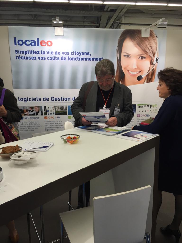 fdruel's tweet image. Venez découvrir les solutions #Localéo au salon des maires #SMCL