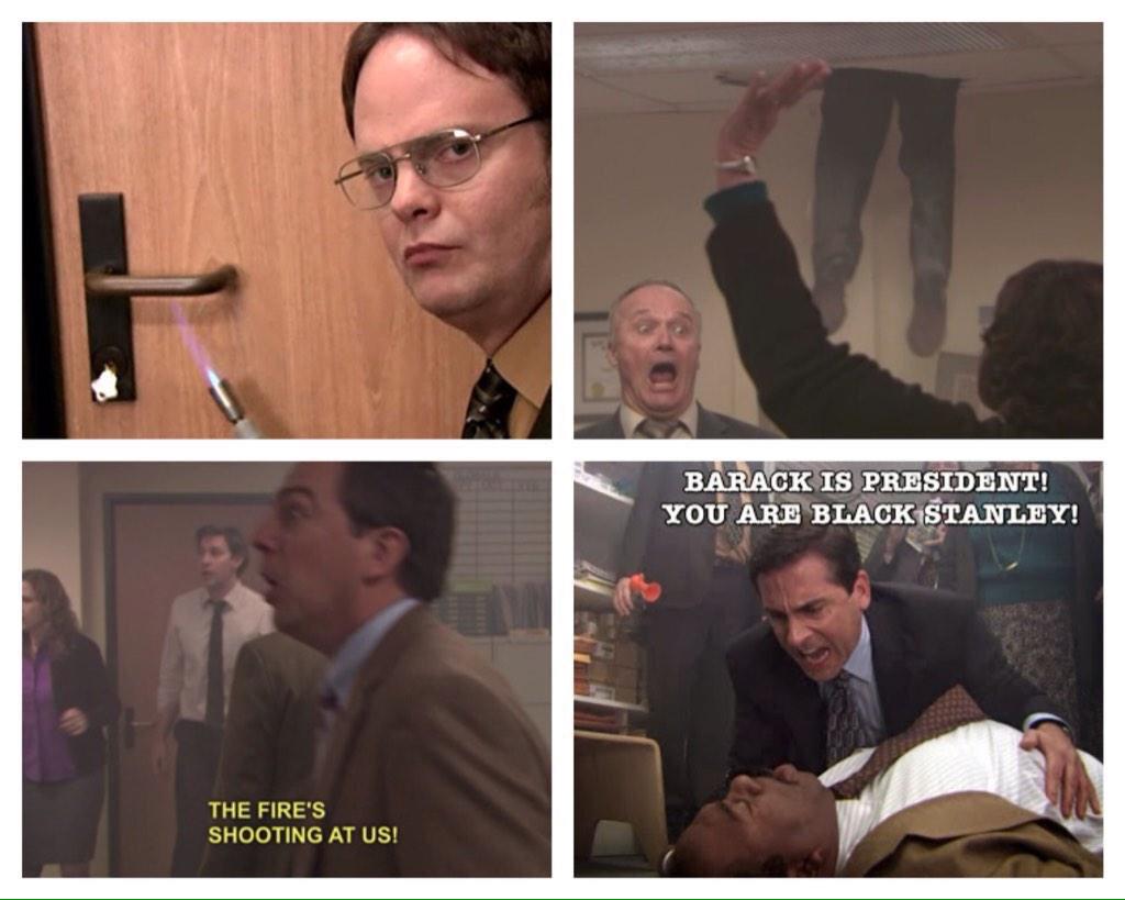 Introducir 44+ imagen the office fire alarm episode Abzlocal.mx