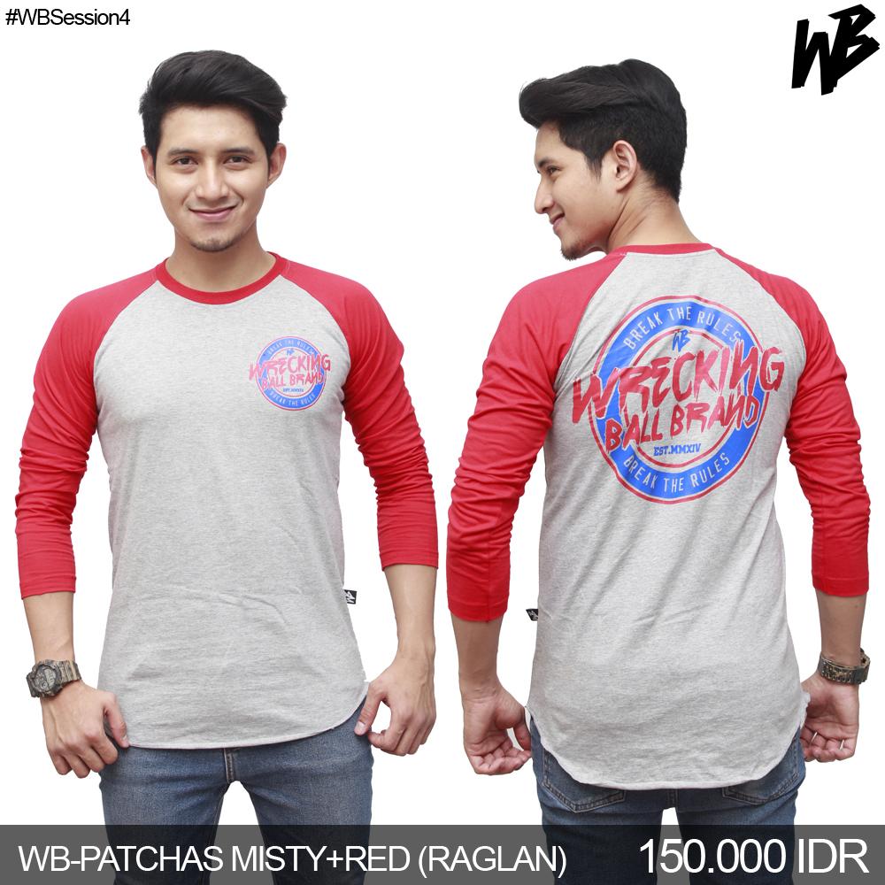 wreckingball_ID's tweet photo. READY STOCK! 

[KODE: WB-PATCHAS_MISTY+RED (RAGLAN)] 
Harga Rp 150000 S/M/L/XL

#WBSession4 #NovemberCollection http://t.co/0IoRyBF35u