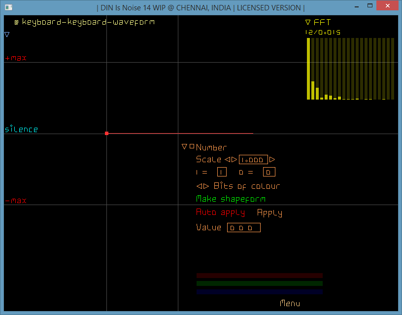 al_dinja's tweet image. white yeilds circle &amp;amp; sine waveform while black yields silence. #Number #DIN14 #soon
