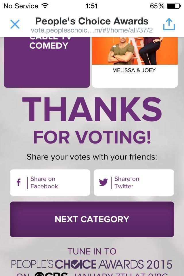 Monika_kamila17's tweet photo. @MelissaJoanHart #VotedMelissaAndJoey #voteearly #votelate #voteoften #votealways @paulahartbreake @TaylorSpreitler http://t.co/AULuNny97W
