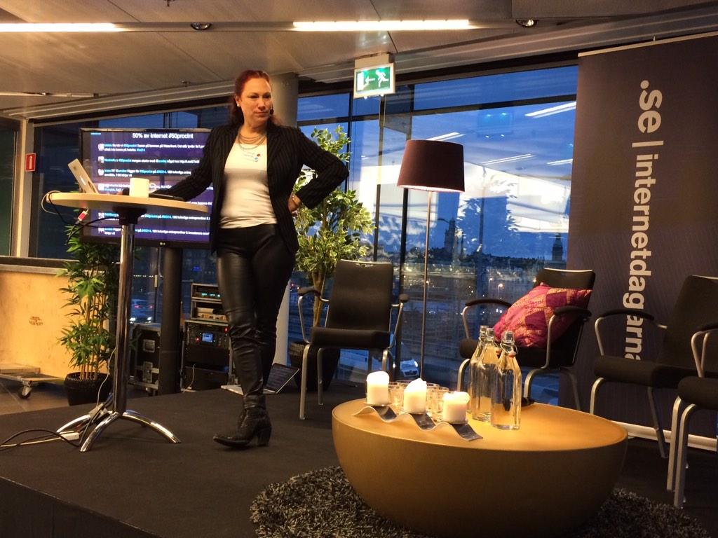 AlexandraBylund's tweet photo. Nu kör vi! #50procInt med @annika utan röst. Heja dig Annika! http://t.co/ryInRpkmlm