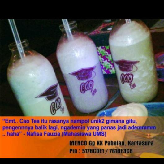 kao_rizki's tweet photo. yeeeeey, mau yang Seeegueerr tp puedess, yu check @CAOTEA_ID #ESPEDAS. Pasti ketagihan @NafisaFauzia :D http://t.co/sMwXU5nH5Y
