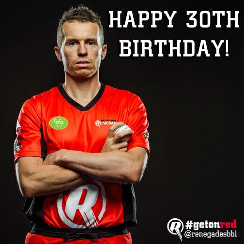 Happy birthday to the man Craig McDermott called one of the most skillful fast bowlers in the world, Peter Siddle! 