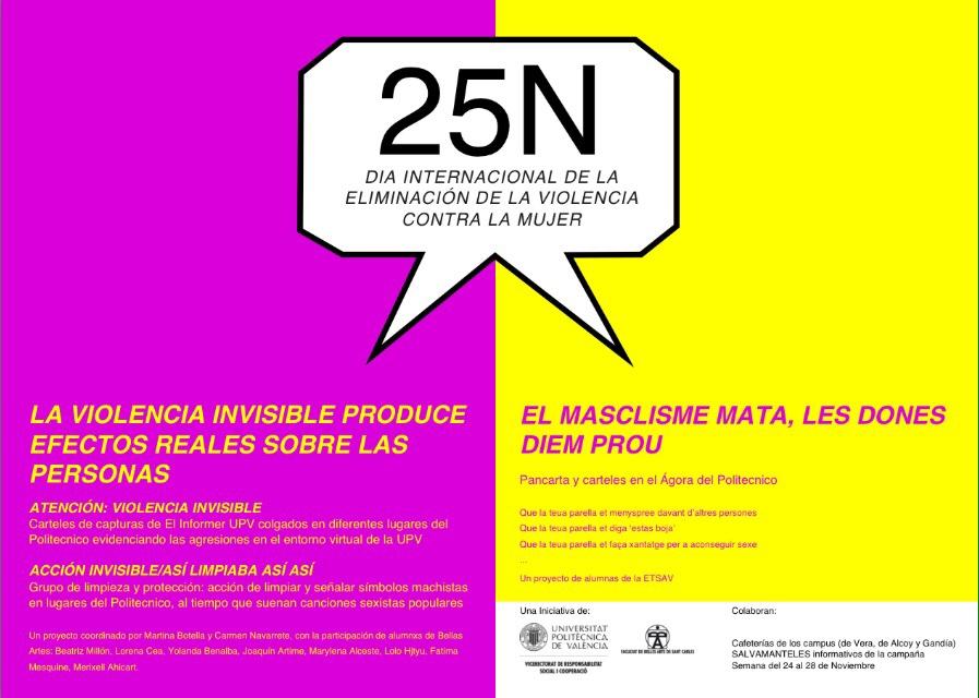 daetsid's tweet photo. Nos sumamos al #25N, día internacional a favor de la eliminación de la violencia contra la mujer. http://t.co/3kumlKlB9I