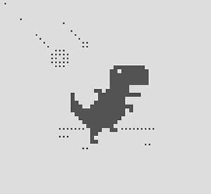 nickspiel's tweet photo. made a @codepen depicting the final moments for the @chrome offline dinosaur #runlittleguy
http://t.co/HcuUoQxWkC http://t.co/ysx4hLq6Yh