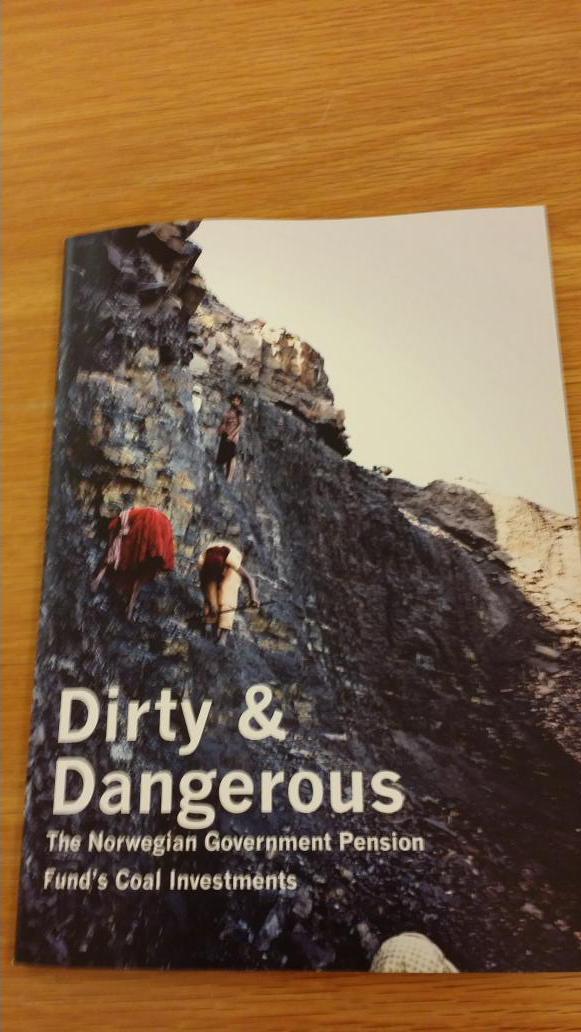 Her er dagens rapport. En skrekkinngytende oversikt over klimabombene #oljefondet er investert i.#endcoal