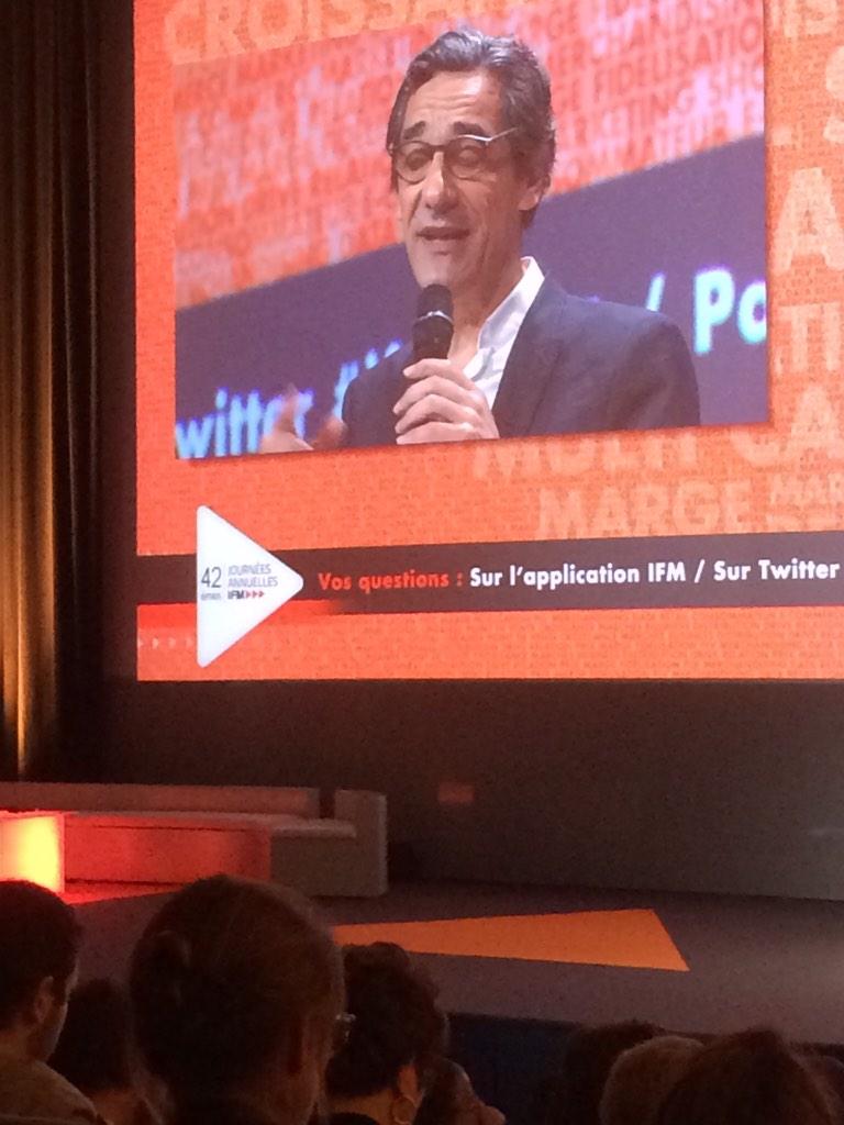 WineAndRetail's tweet photo. "Quand on veut détourner un avion faut être dedans" S.Papin #ifm2014 http://t.co/A3QVYTpYL4