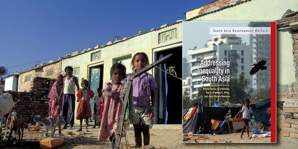 WBPubs's tweet image. Inequality is increasing in the poorer countries in S. Asia. Report: ow.ly/ERkud #AddressingInequality