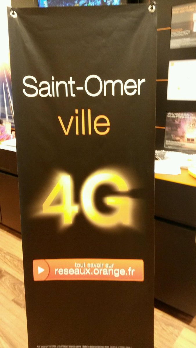 elisabethalves1's tweet photo. Boutique #Orange #SaintOmer lancement de la #4G avec @NadineFoulonBel  @fdecoster @LaurentVitoux cc @PannierB http://t.co/T0hAndNDoZ
