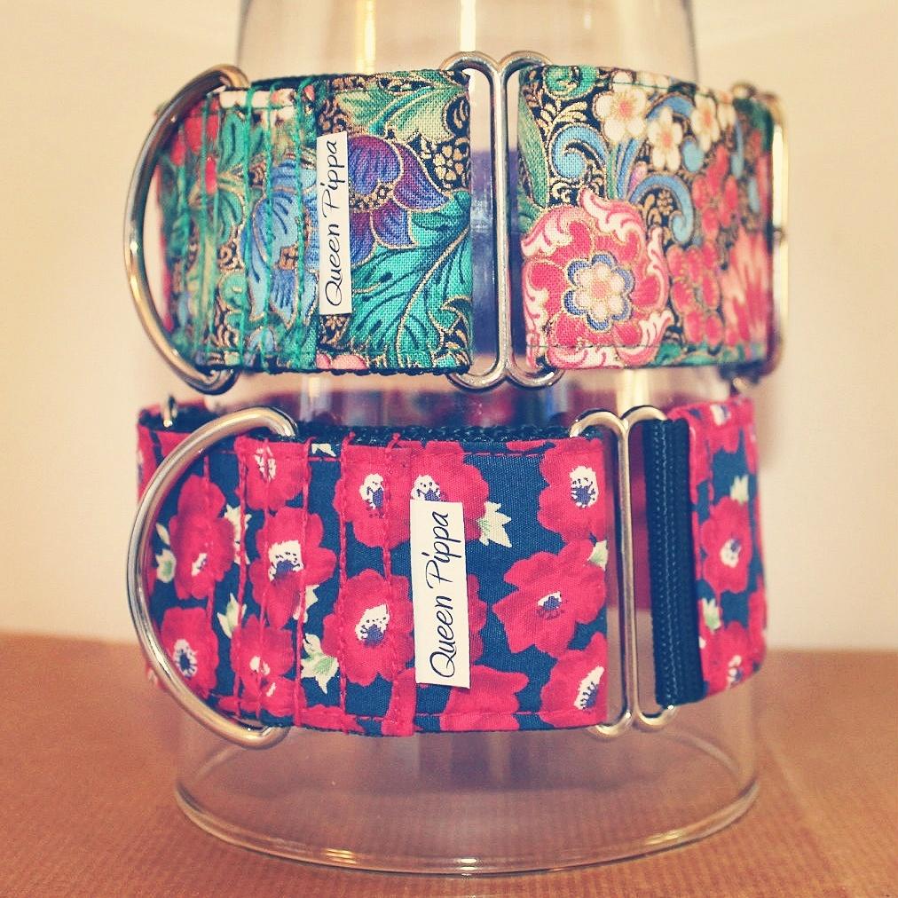 QueenPippa's tweet photo. #Collares #martingale de 5cm. ¡Tenemos un montón de telas disponibles! #handmade in #Valencia http://t.co/8De31Xdvmg