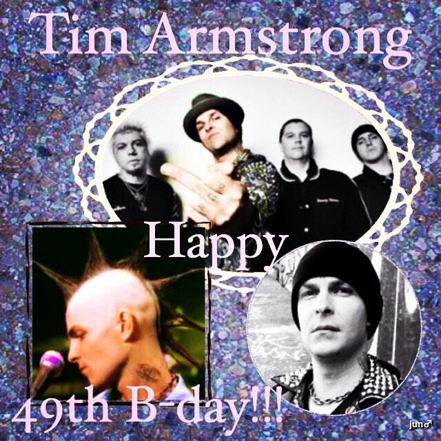 Tim Armstrong 

( V & G of Rancid, Transplants )

Happy 49th Birthday!!!

25 Nov 1965  