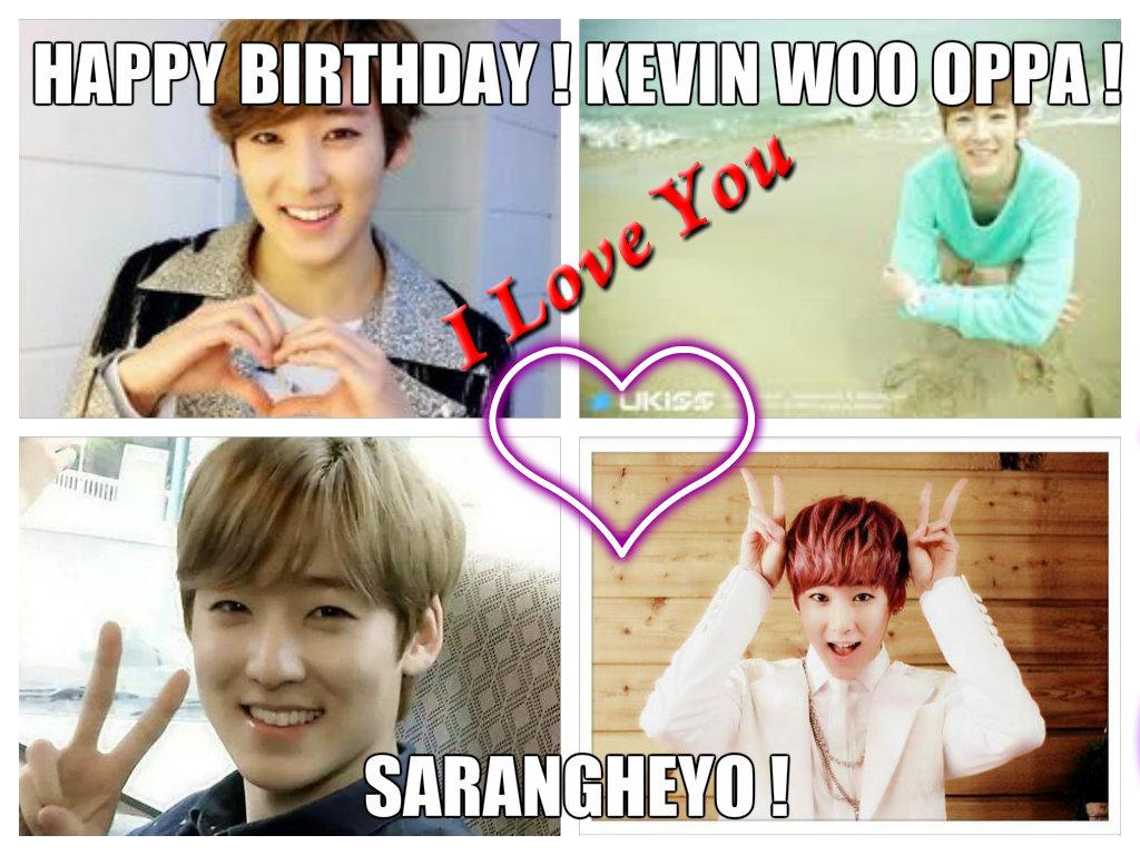  HAPPY BIRTHDAY ! KEVIN WOO ! OPPA ! SARANGHEYO ! HAVE A NICE DAY ! <3 :D 
