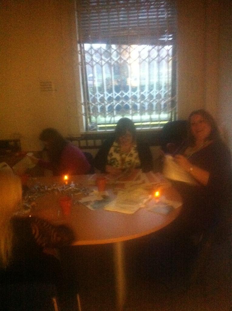 Big sleep out goodie bag prep by candle light! #sleepout