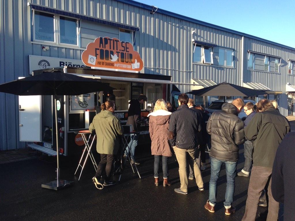 "Gratis" lunch. #aptitfoodtour #sisjön #pita