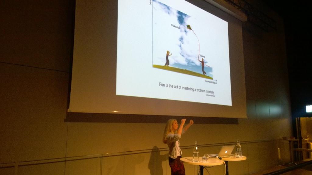 britstakston's tweet image. .@malinstroman "fun is the act of mastering a problem mentally" #engagera #ind14