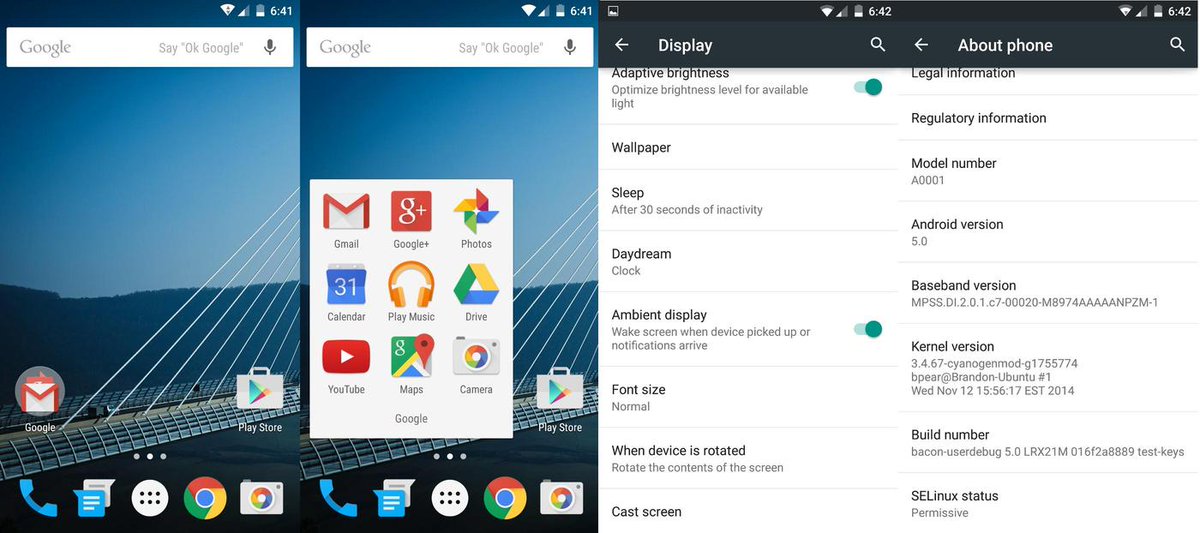 AndroidPlus_72's tweet image. OnePlus One - Guida all'installazione CM-12 unofficial androidplus999.blogspot.it
