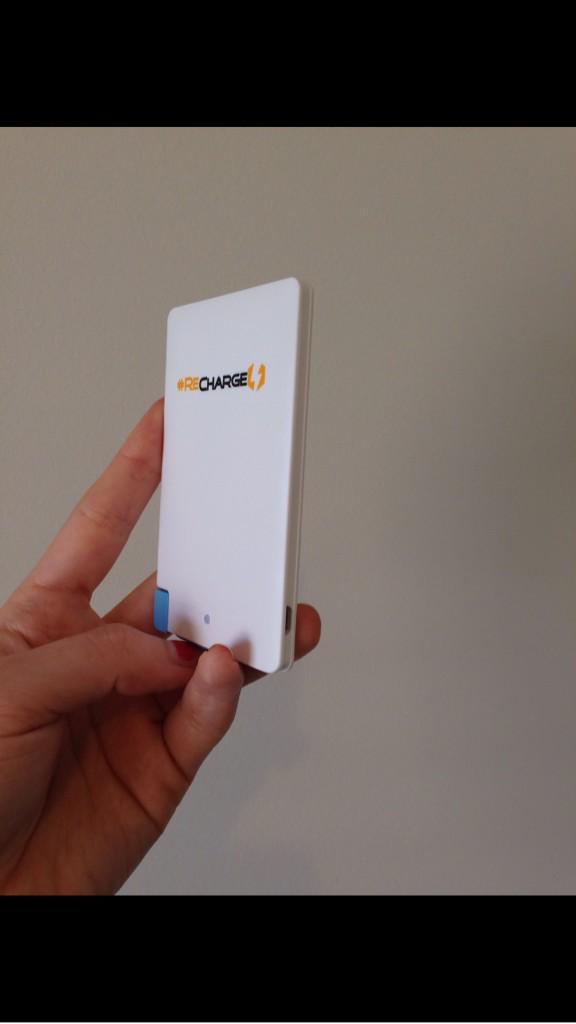 HashtagReCharge's tweet photo. @JamesBennewith Diags! Can we send you a cool #ReCharge?Size of a creditcard &amp; keeps your phone charged on the go?👍😃📱 http://t.co/PRT76Jnce0