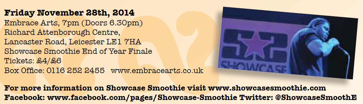 LPTnhs's tweet photo. @ShowcaseSmoothE finale this Friday at Embrace Arts.... show is culmination of three years' endeavours http://t.co/9SEJsLHM5q