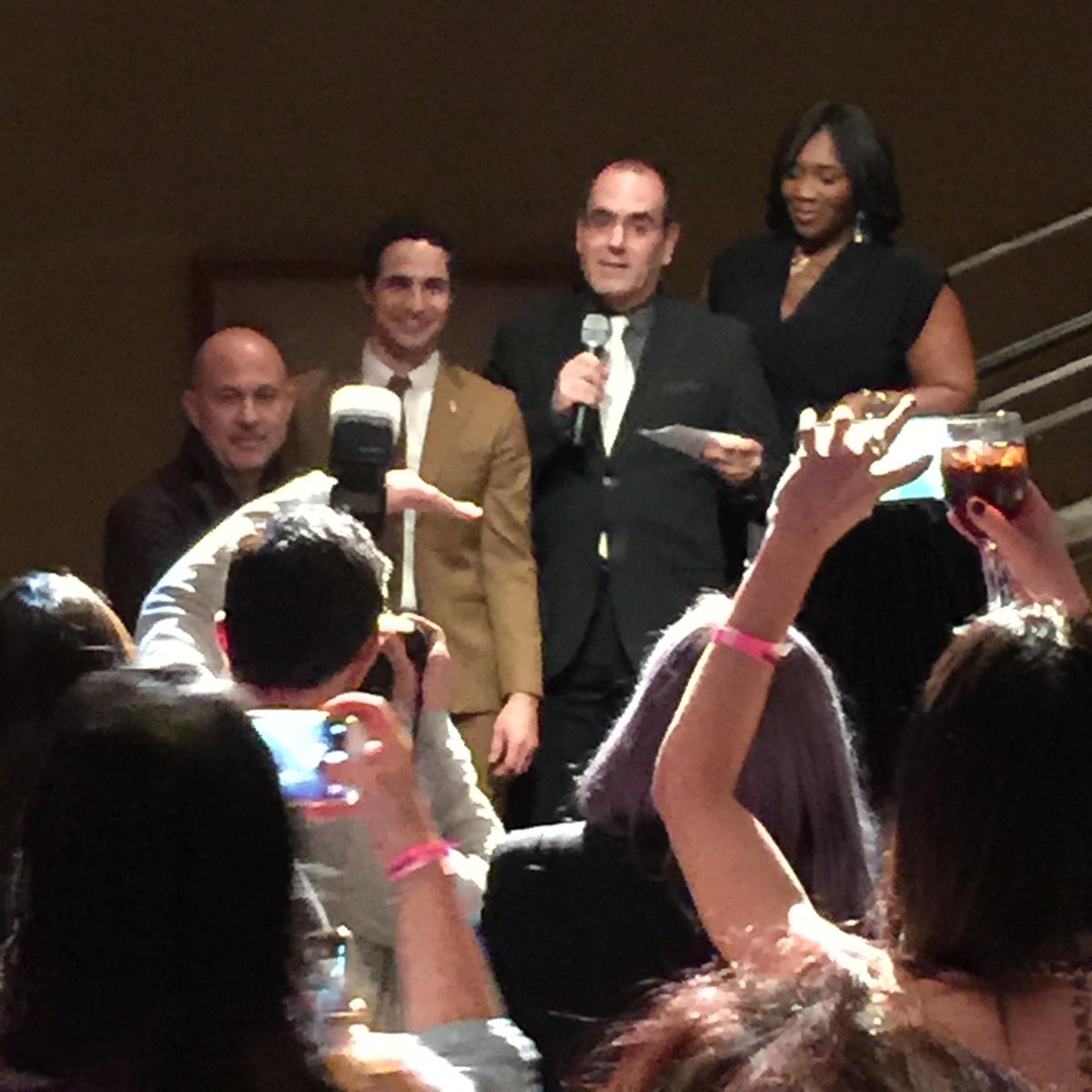 MorrisJanks's tweet photo. Watching #ZacPosen &amp; #JohnVarvatos host the #FashionforAction2014. Proceeds went to #HousingWorks. Great cause. http://t.co/1LeGfzTXYZ