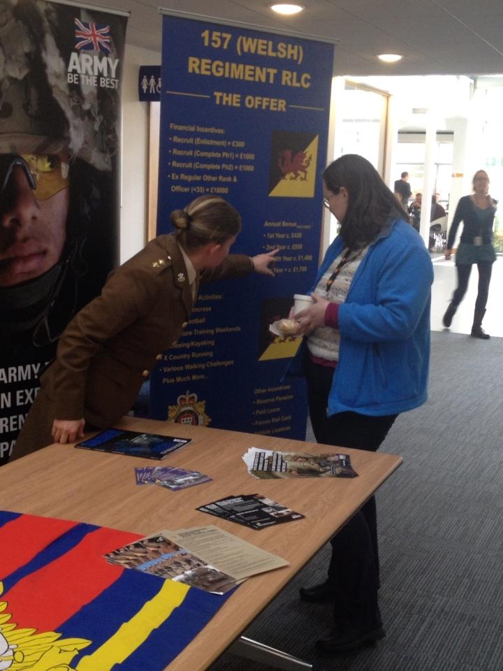 Welsh Government Offices Aberystwyth Recruiting Day