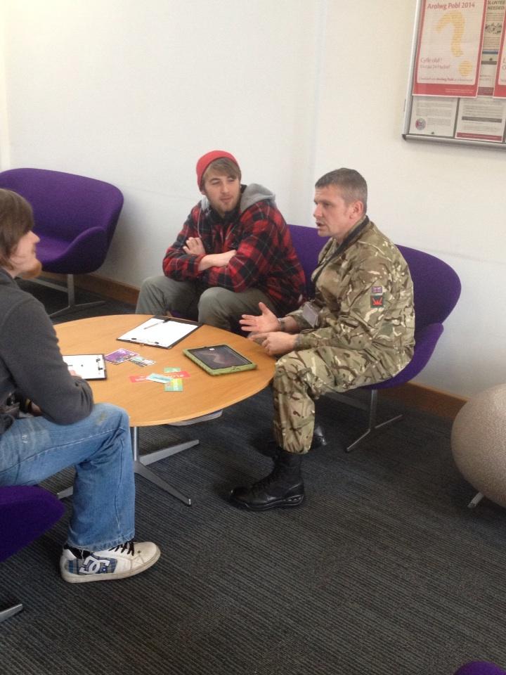 Welsh Government Offices Aberystwyth Recruiting Day <a href="/RFCAforWales/">RFCA for Wales</a>