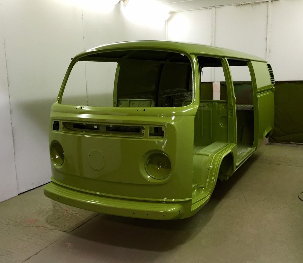 She's nearly there :) 1978 L63h Panelvan