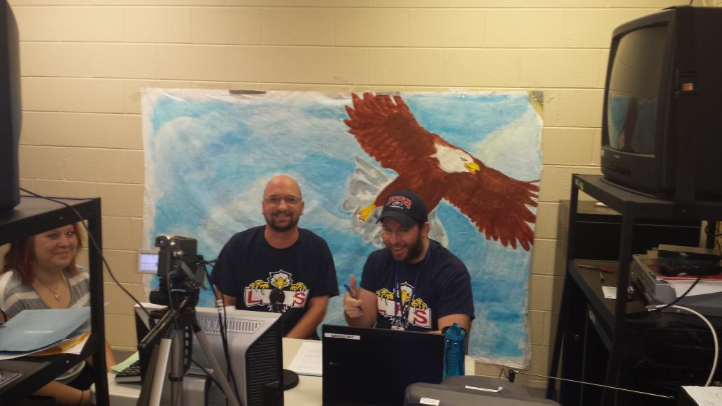 LHSADDept's tweet photo. @patandtimshow go from radio to tv. http://t.co/ZKGzYaKzsK