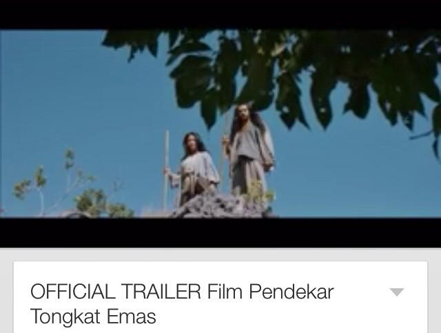 OUT NOW! Via youtube: OFFICIAL Trailer film PENDEKAR TONGKAT EMAS > youtu.be/f81HJASsf7E - SIla di share teman2 ;)
