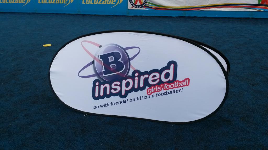 donnamcivor's tweet photo. #beinspired14 launch getting girl's involved in empowering girls to play football @YouthSportTrust @TheFaNYC http://t.co/9f4fEQkTGr