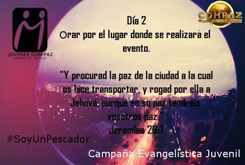 JovenesCompaz's tweet photo. La oración es la punta de lanza de nuestras batallas #SoyUnPescador http://t.co/ndrmWkTM2i