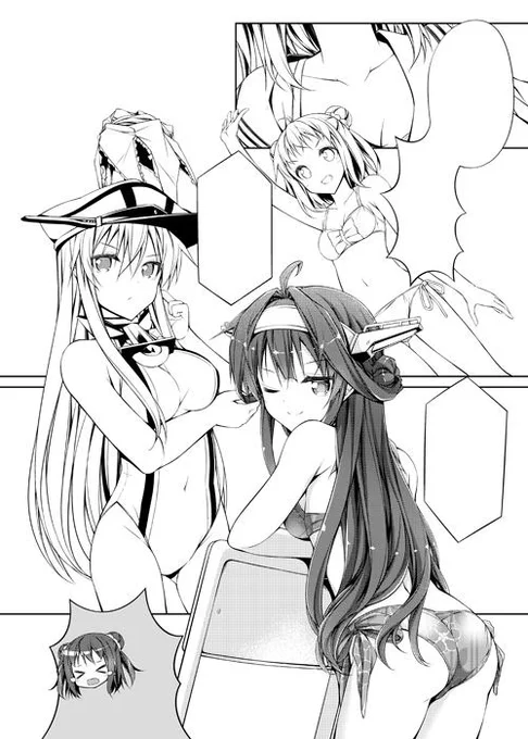 最近那珂ちゃん描くの超たのしい 