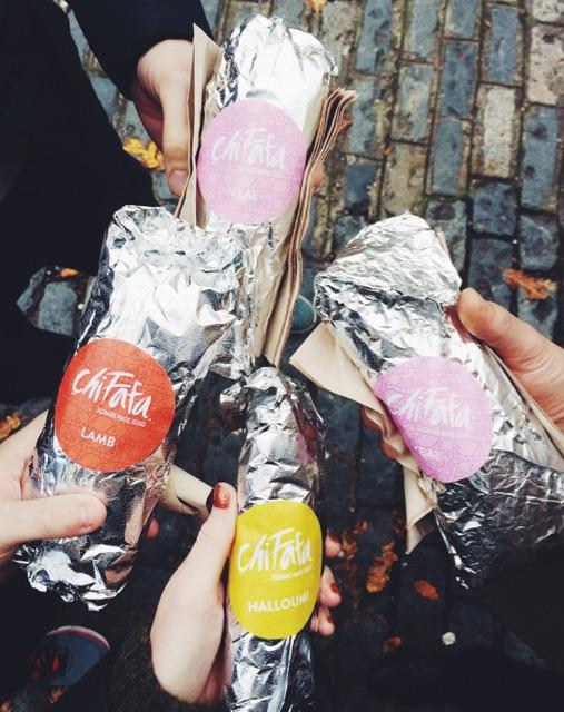 juse's tweet photo. The stuff that dreams are made of (and garlic breath). Check out @Chifafakebabs in #farringdon for #lunchtime http://t.co/1fmoSdJKIz