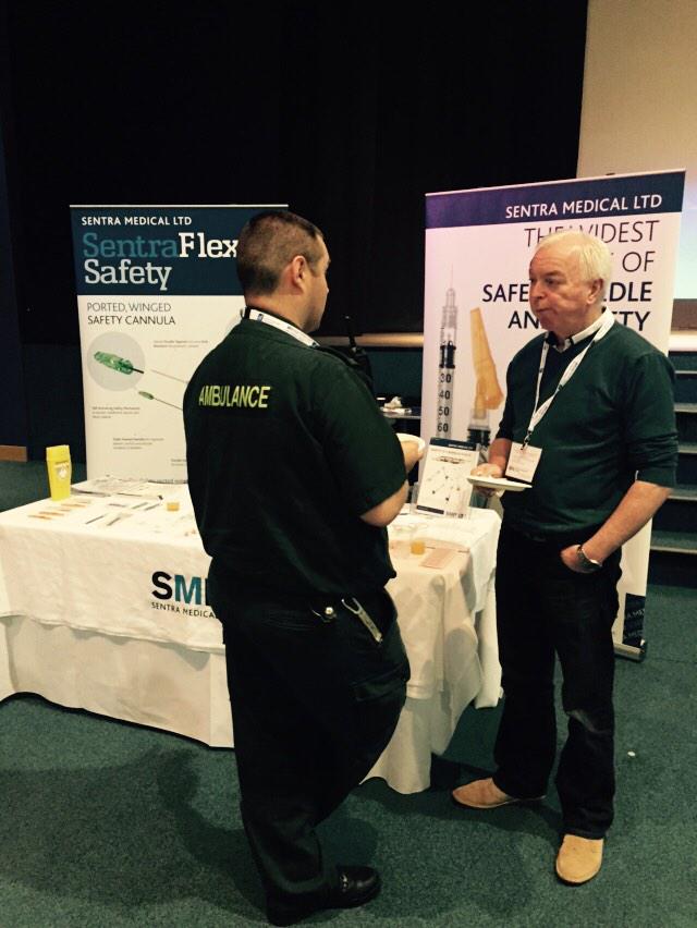 SentraMedical's tweet photo. Iv forum Peterborough. Another good day in the world of Sentra. Paediatric safety cannula http://t.co/Bom362F91R