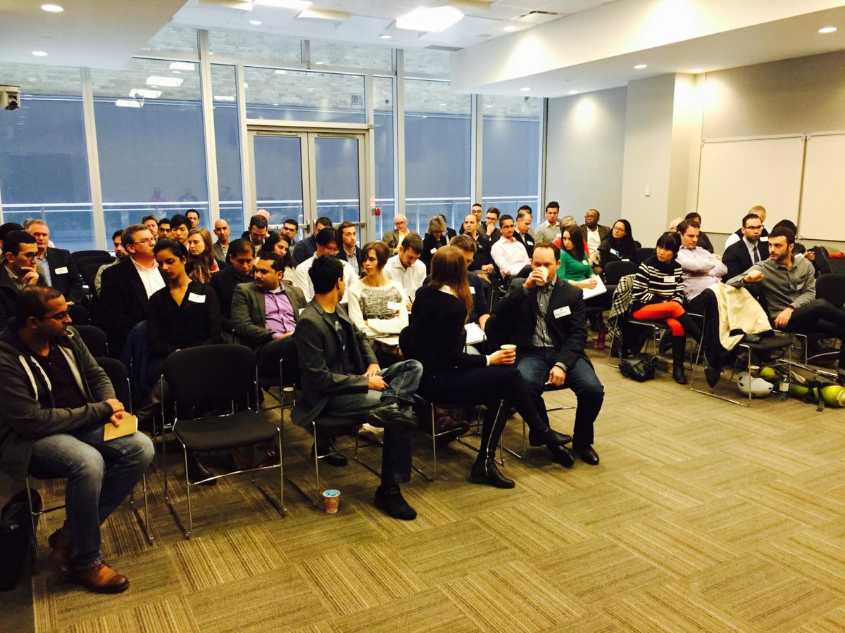 pdwivedi's tweet photo. Packed house talking about money and digital health @MaRSDD @BDC_Capital @inovia @health2to #digitalhealth http://t.co/c83qQky5Hx