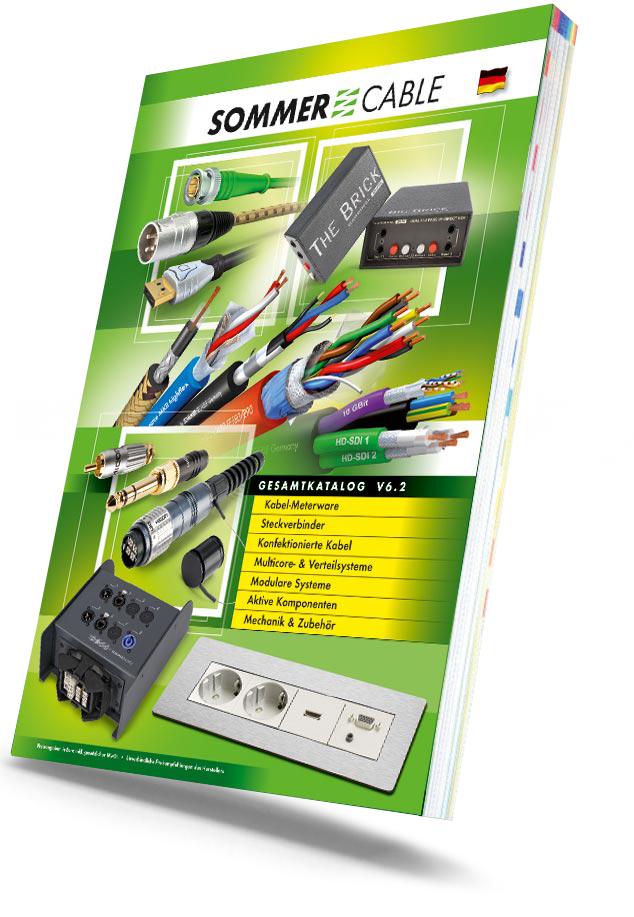 Unser neuer Sommer cable-Katalog V6.2 ist „offline" und online erhältlich unter sommercable.com/order-catalog