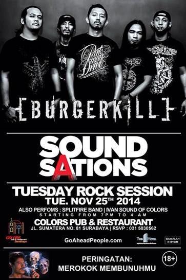 d0nicunk's tweet photo. @burgerkill666 ga segan2 bt kalian berheadbang di @colorspubsby mlm ini #RefreshGoAhead #soundsations #GoAheadPeople http://t.co/PGXpUgO9CQ